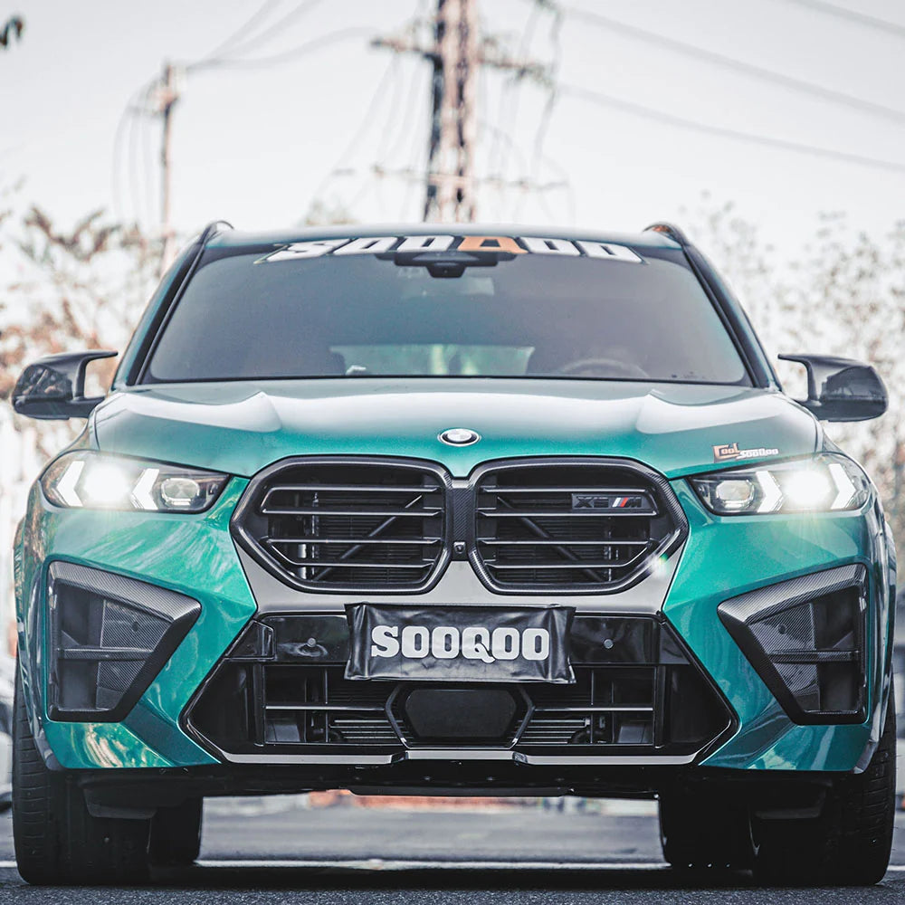 SOOQOO BMW X5M F95 LCI Air Duct In Prepreg Carbon Fiber