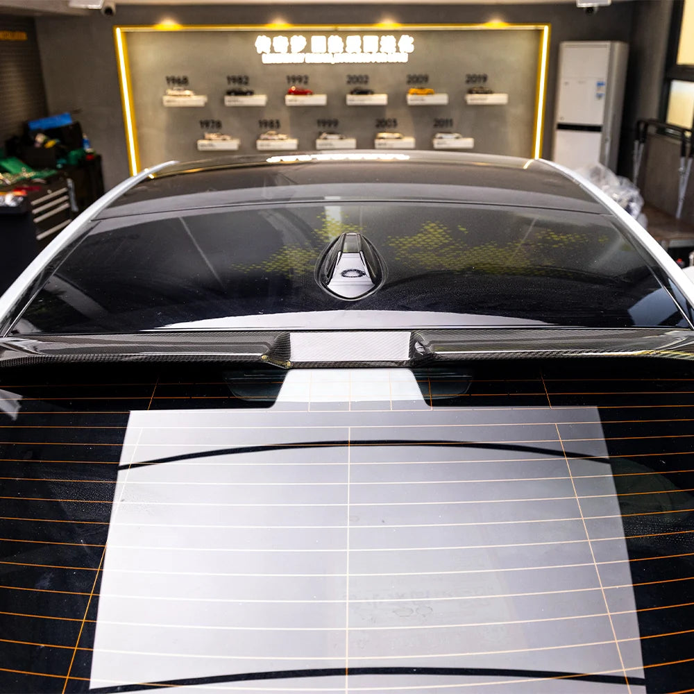 SOOQOO BMW 2 Series M235I F74 Roof Spoiler In Prepreg Carbon Fiber