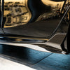 BMW M8 GRAN COUPE F93 / G16 SQ STYLE DRY CARBON FIBER SIDE SKIRTS