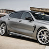 BMW M8 GRAN COUPE F93 / G16 SQ STYLE DRY CARBON FIBER SIDE SKIRTS
