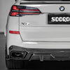 SOOQOO BMW X5 G05 Rear Diffuser In Prepreg Carbon Fiber