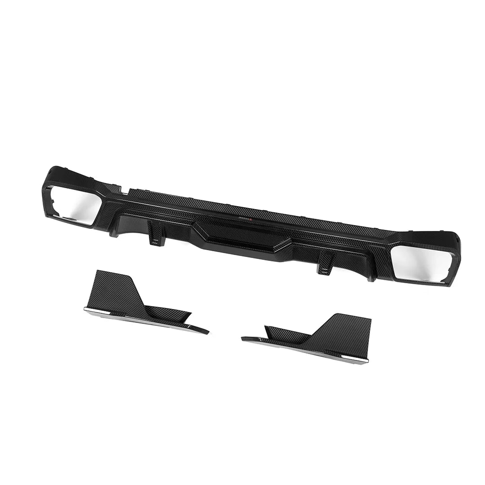 SOOQOO BMW X5 G05 Rear Diffuser In Prepreg Carbon Fiber