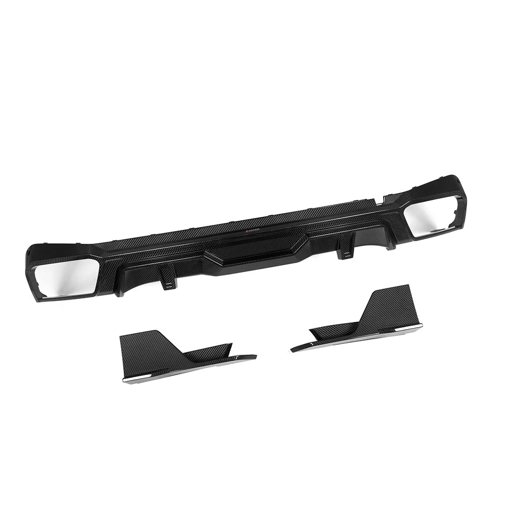 SOOQOO BMW X5 G05 Rear Diffuser In Prepreg Carbon Fiber