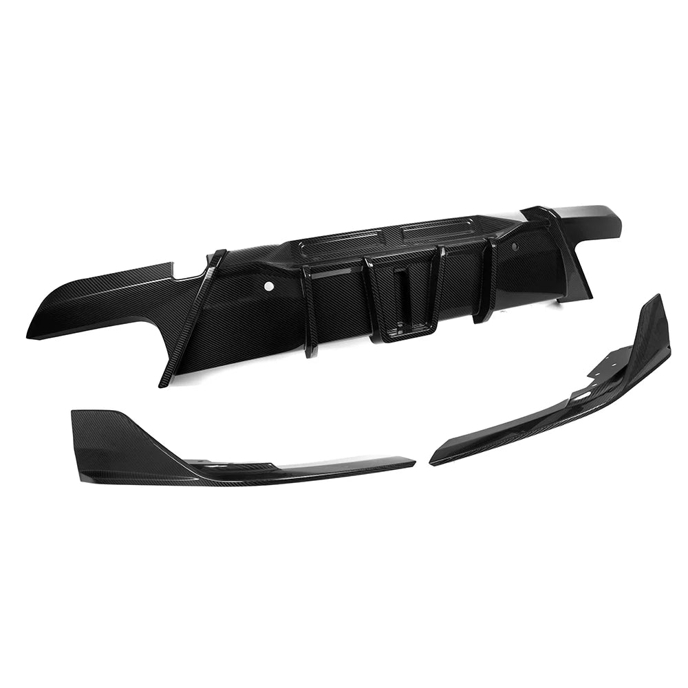 SOOQOO BMW X6M F96 Rear Diffuser In Prepreg Carbon Fiber