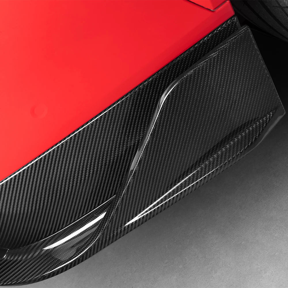 SOOQOO BMW X6M F96 Rear Diffuser In Prepreg Carbon Fiber