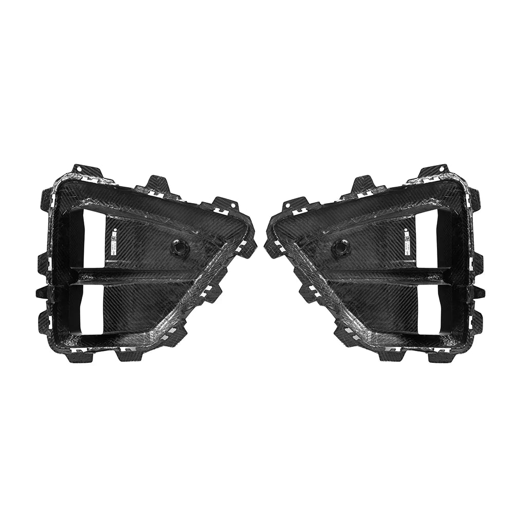 SOOQOO BMW X5M F95 LCI Air Duct In Prepreg Carbon Fiber