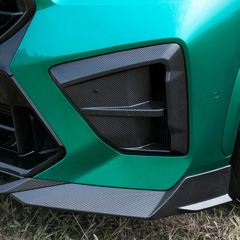 SOOQOO BMW X5M F95 LCI Front Lip In Prepreg Carbon Fiber