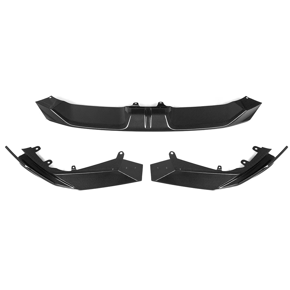 SOOQOO BMW X6M F96 LCI Front Lip In Prepreg Carbon Fiber