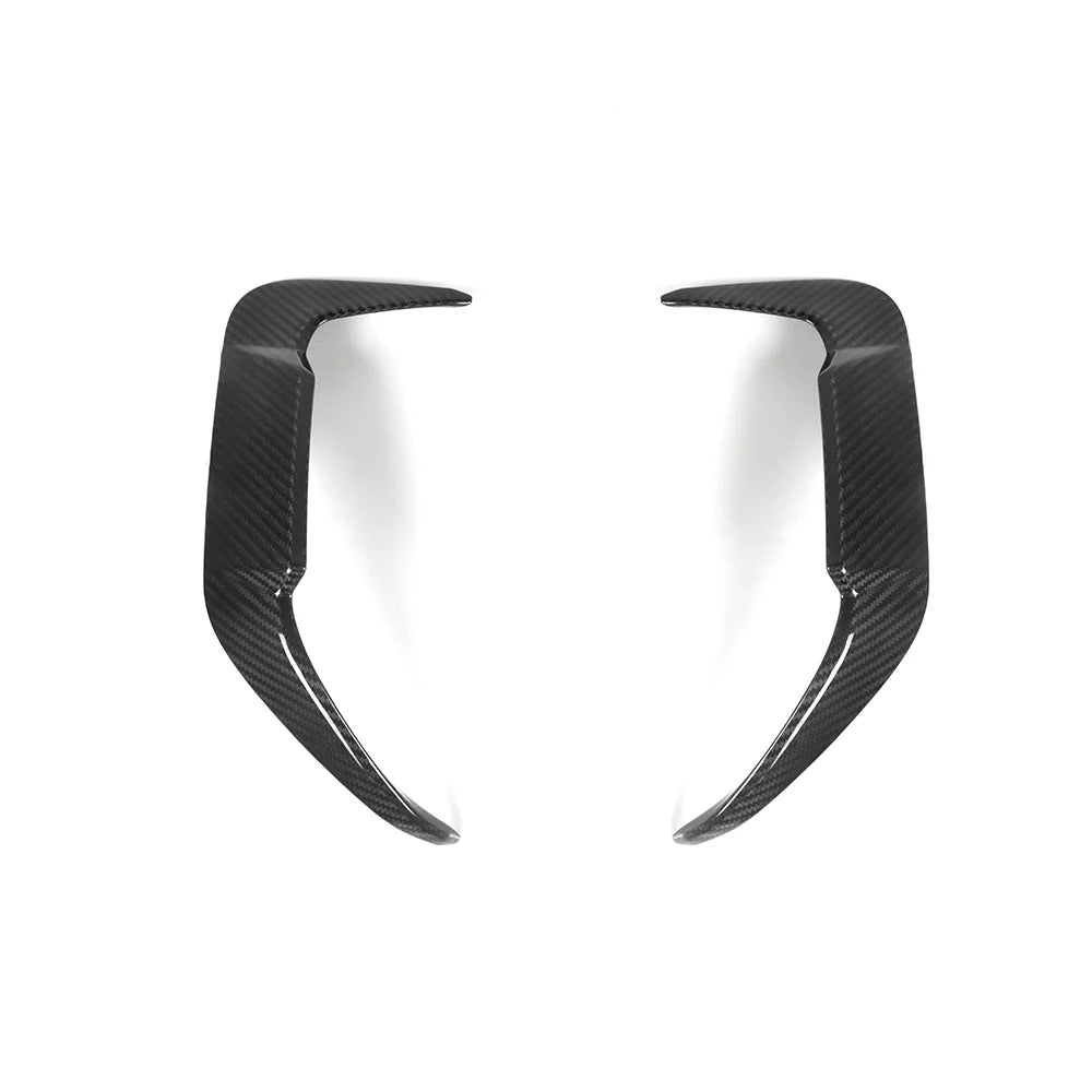 SOOQOO BMW X5M F95 Facelift Rear Bumper Insert In Prepreg Carbon Fiber