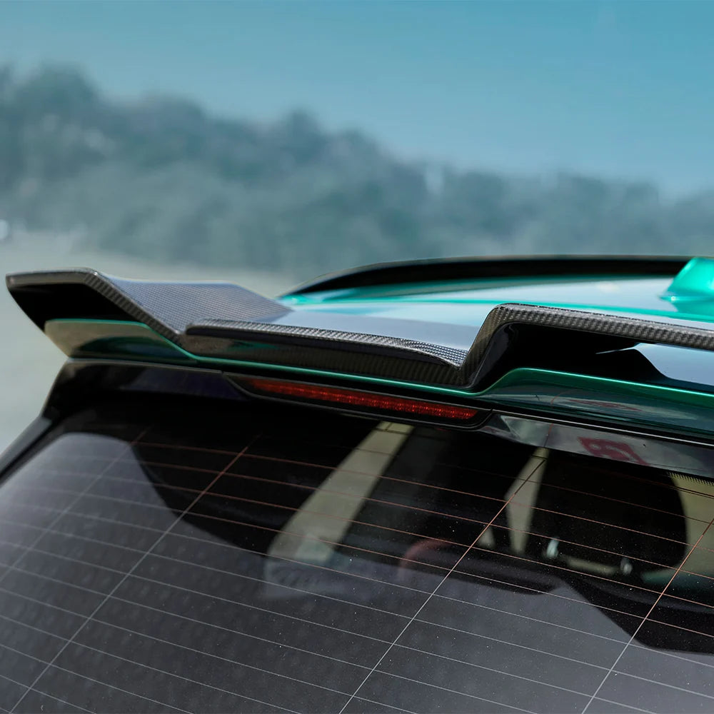 SOOQOO BMW X5M F95 Roof Spoiler In Prepreg Carbon Fiber