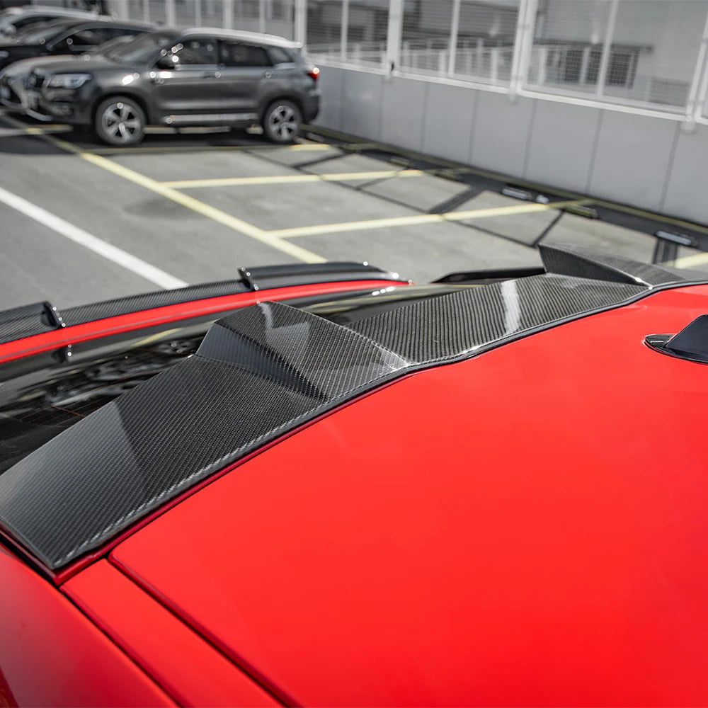SOOQOO BMW X6M F96 Roof Spoiler In Prepreg Carbon Fiber