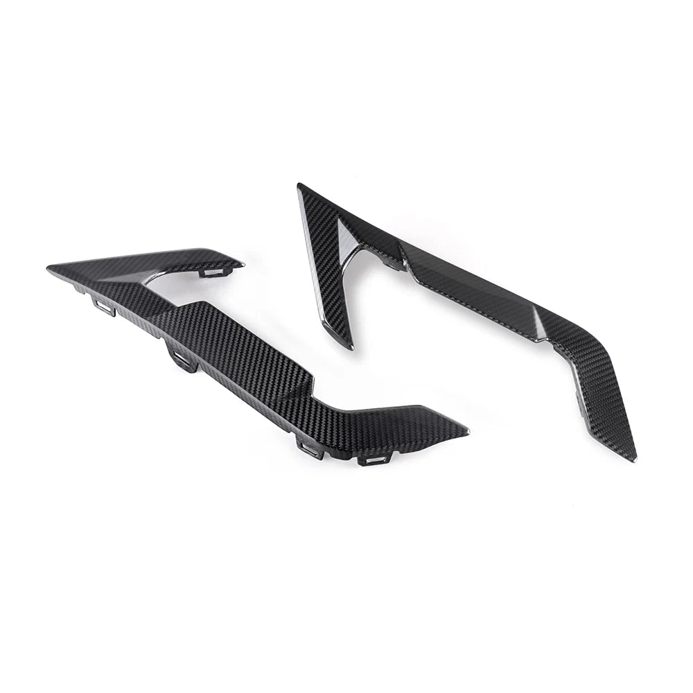 SOOQOO BMW X6M F96 Side Fender Trim In Prepreg Carbon Fiber