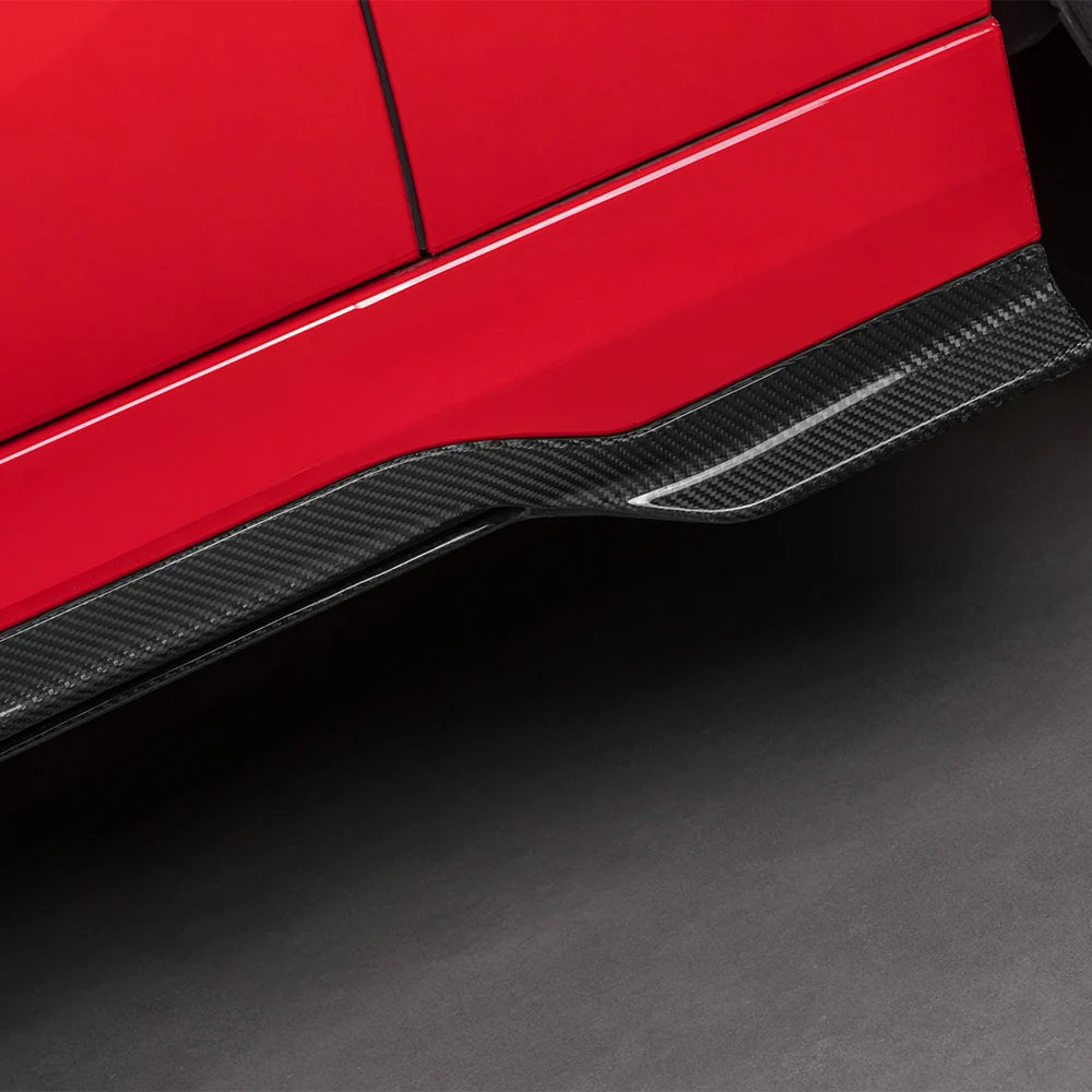 SOOQOO BMW X6M F96 Side Skirt In Prepreg Carbon Fiber