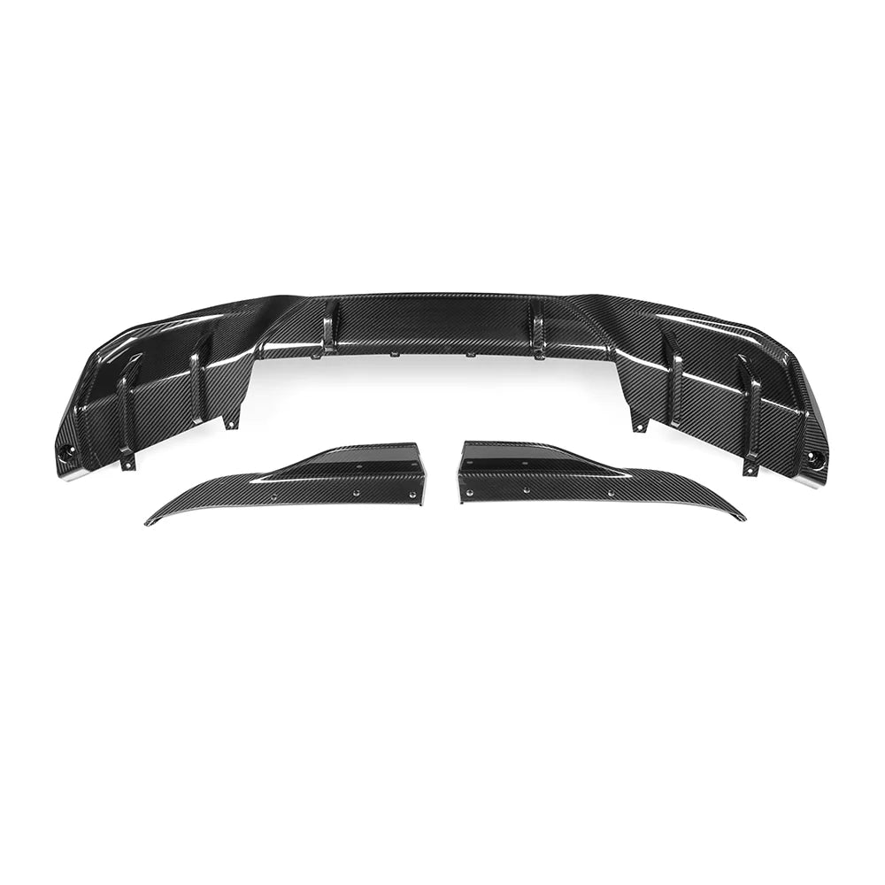 SOOQOO BMW I4 G26 Rear Diffuser In Prepreg Carbon Fiber