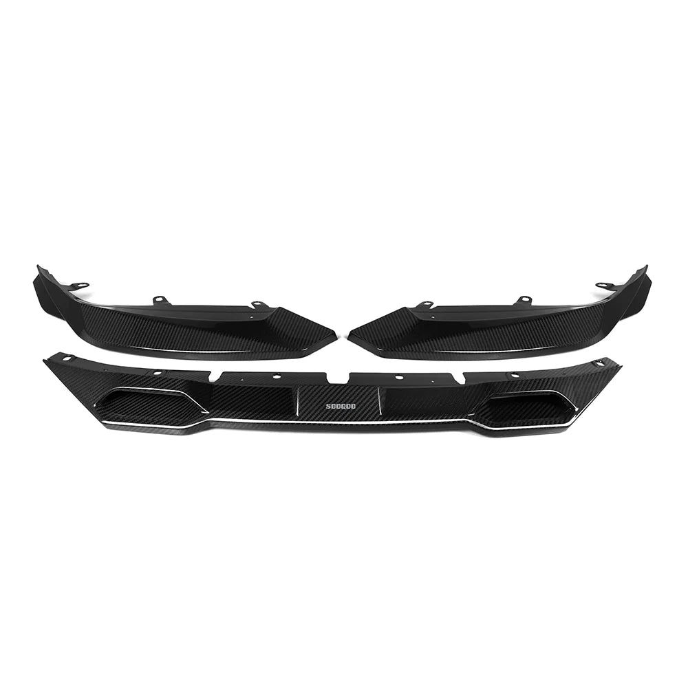SOOQOO V1 BMW M2 G87 Front Lip In Prepreg Carbon Fiber