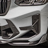 SOOQOO BMW X3M F97/X4M F98  LCI Air Inlets In Prepreg Carbon Fiber
