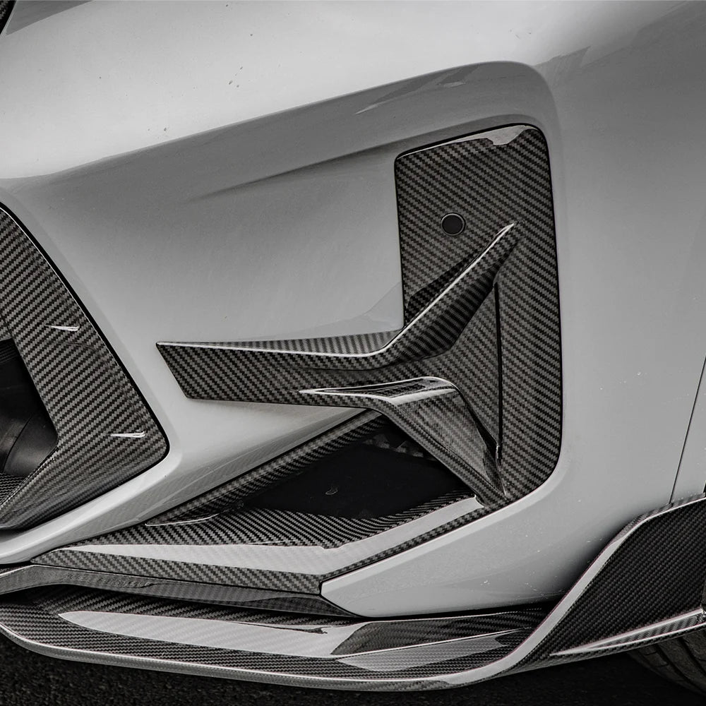SOOQOO BMW X3M F97/X4M F98  LCI Air Inlets In Prepreg Carbon Fiber