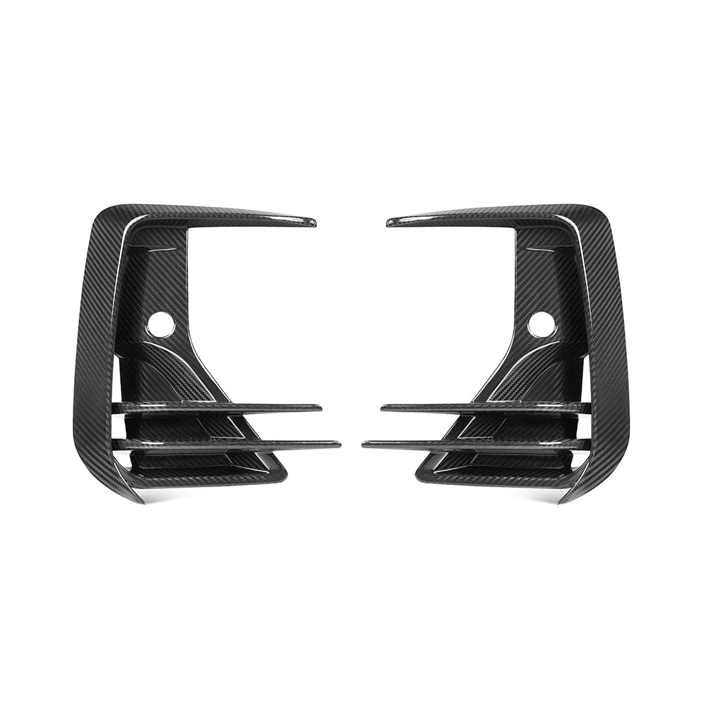 SOOQOO BMW X3 G01 LCI Front Vent Trims In Prepreg Carbon Fiber