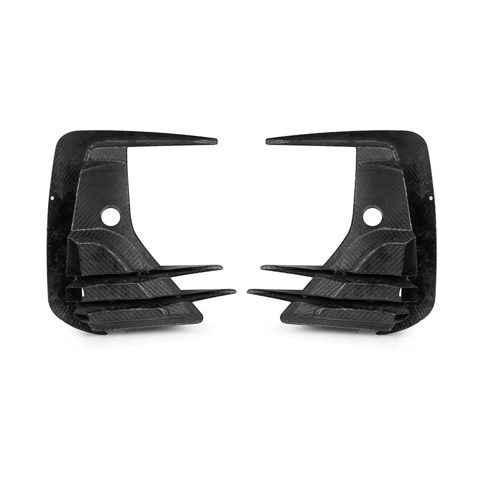 SOOQOO BMW X3 G01 LCI Front Vent Trims In Prepreg Carbon Fiber