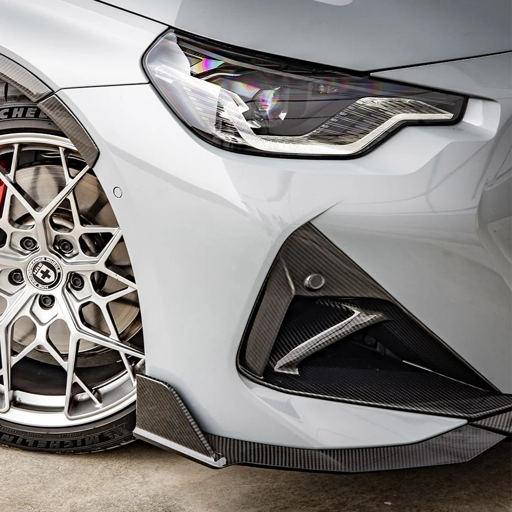 SOOQOO BMW 2 Series G42 Air Inlets In Prepreg Carbon Fiber