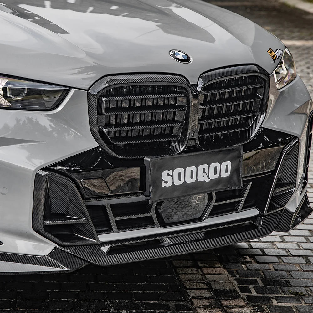 SOOQOO BMW X5 G05 LCI Front Lower Grille In Prepreg Carbon Fiber