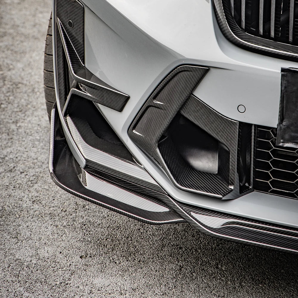 SOOQOO V1 BMW X3M F97 / X4M LCI Front Lip In Prepreg Carbon Fiber