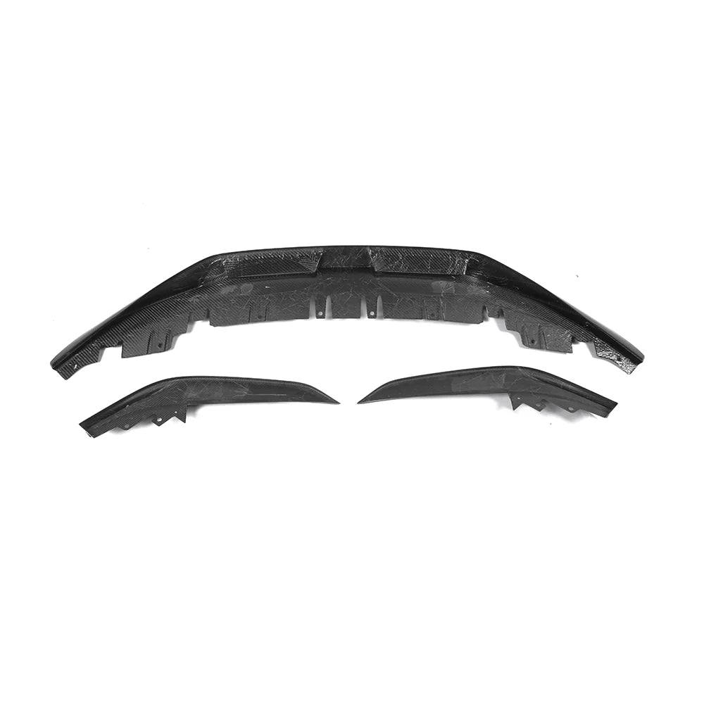 SOOQOO BMW 4 Series G26 Front Lip In Prepreg Carbon Fiber
