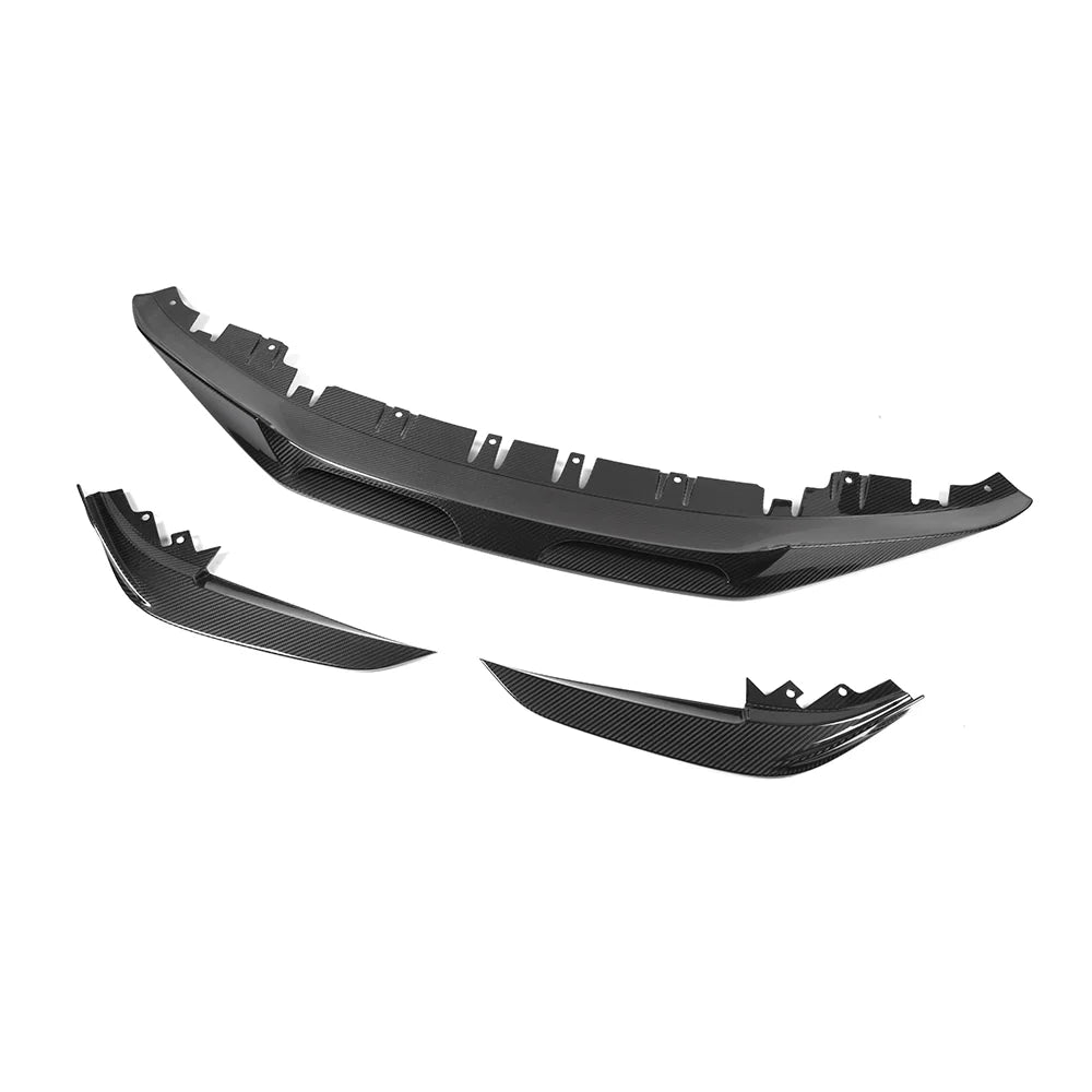 SOOQOO BMW 4 Series G26 Front Lip In Prepreg Carbon Fiber