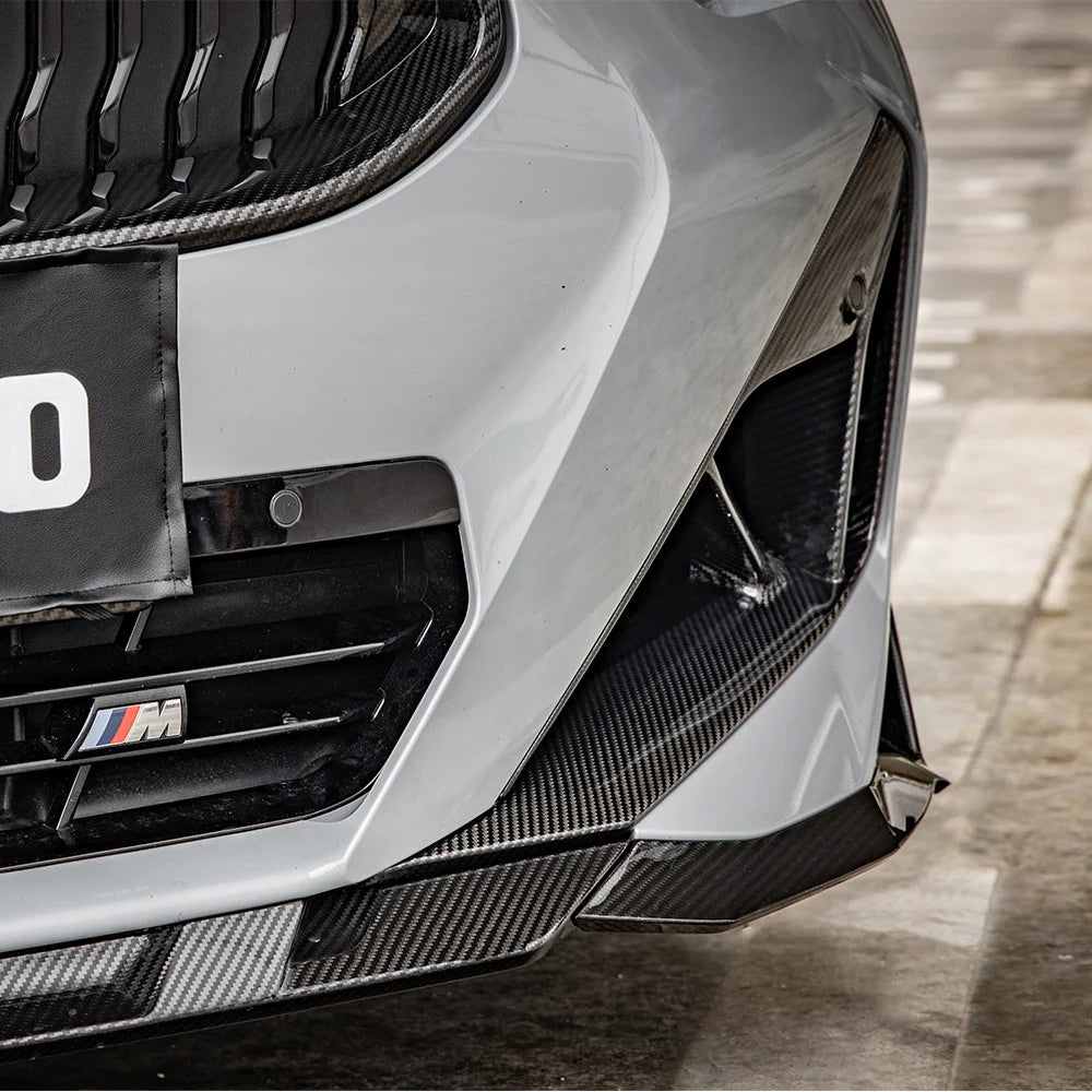 SOOQOO BMW 2 Series G42 Front Lip In Prepreg Carbon Fiber