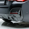 SOOQOO BMW 4 Series G26 Rear Bumper Inserts In Prepreg Carbon Fiber