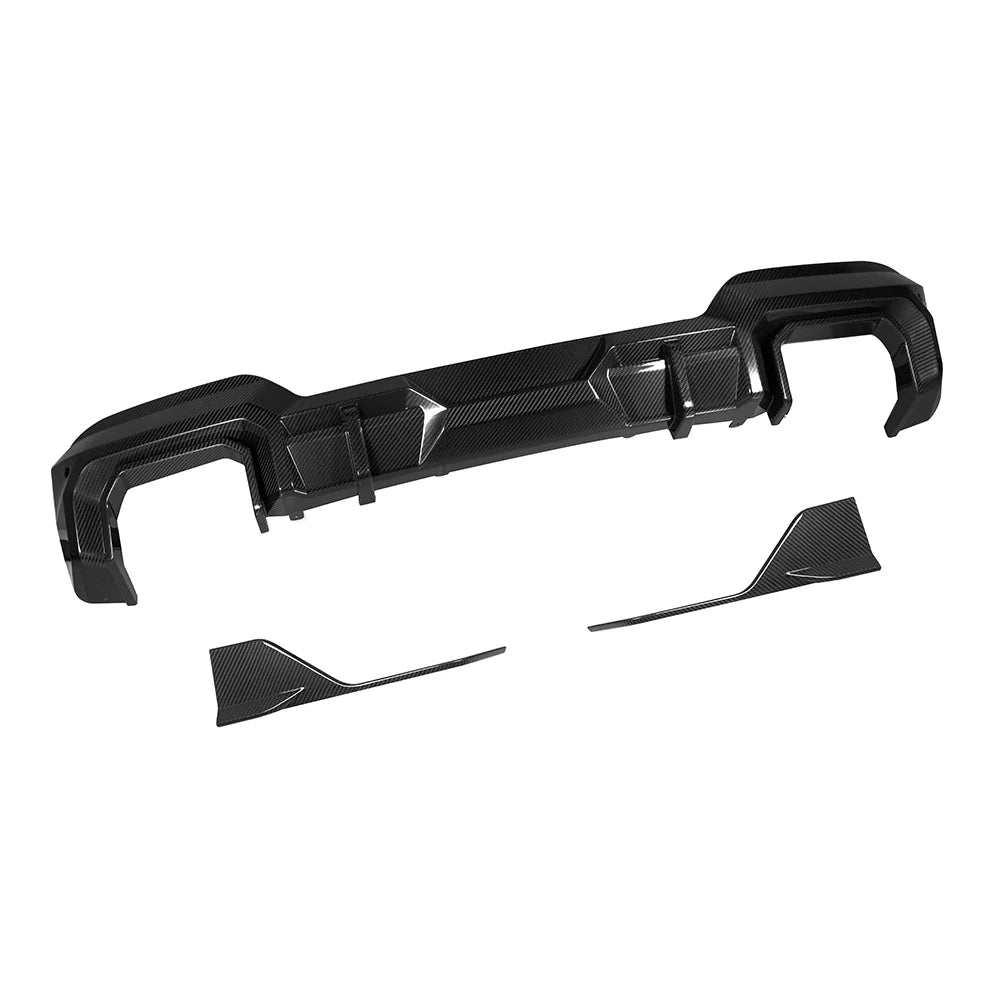 SOOQOO BMW X3 M40i G01 Rear Diffuser In Prepreg Carbon Fiber