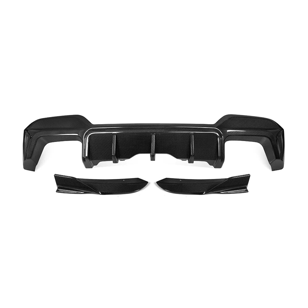 SOOQOO BMW X3M F97 LCI Rear Diffuser In Prepreg Carbon Fiber