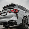SOOQOO BMW X3M F97 LCI Rear Bumper Insert In Prepreg Carbon Fiber