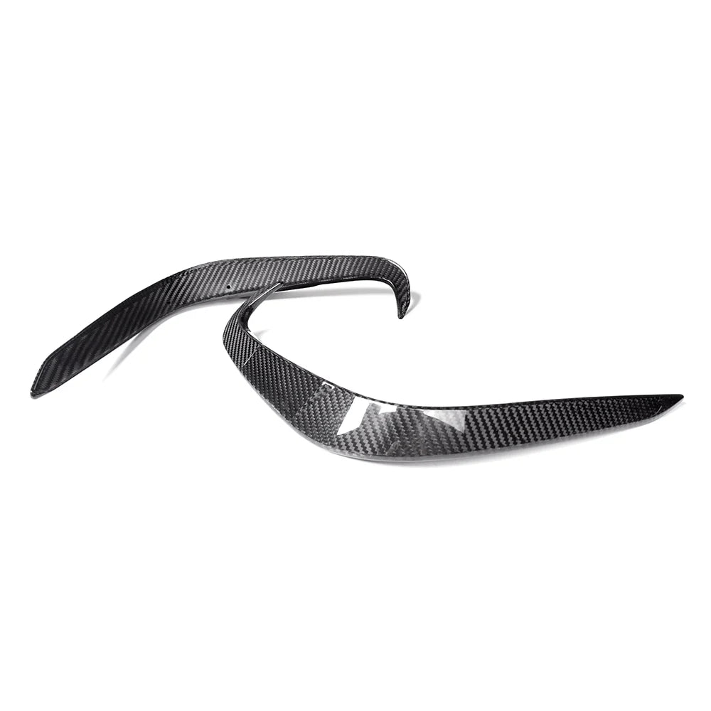BMW 8 Series G14/G15/G16 840i/850i (2019+) Dry Carbon SOOQOO Rear Bumper Inserts Set