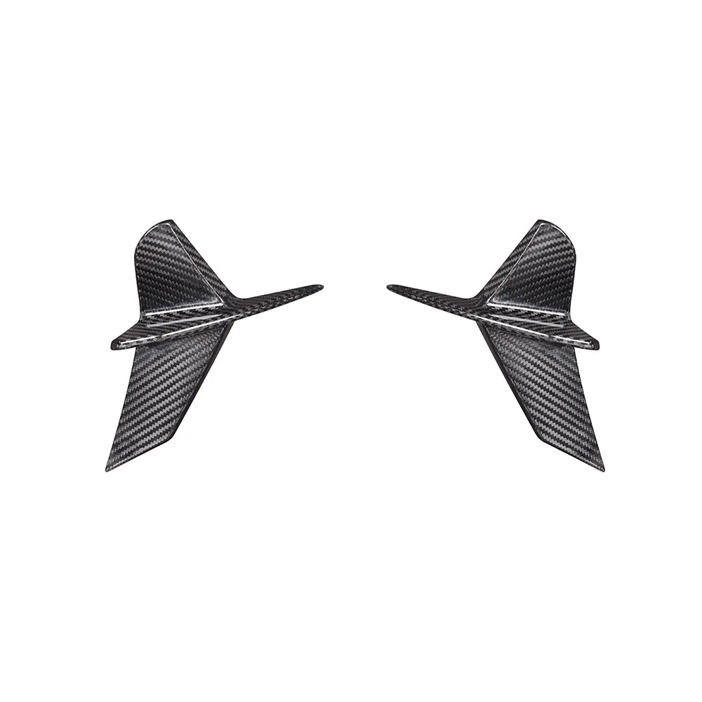 BMW 8 Series G14/G15/G16 840i/850i (2019+) Dry Carbon SOOQOO Rear Bumper Inserts Set