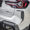 SOOQOO BMW X3 G01 LCI Rear Bumper Insert In Prepreg Carbon Fiber