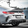 BMW M8 F91 / F92 /93 SOOQOO STYLE DRY CARBON FIBER REAR BUMPER VENT TRIMS