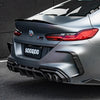 BMW M8 F91 / F92 /93 SOOQOO STYLE DRY CARBON FIBER REAR BUMPER VENT TRIMS