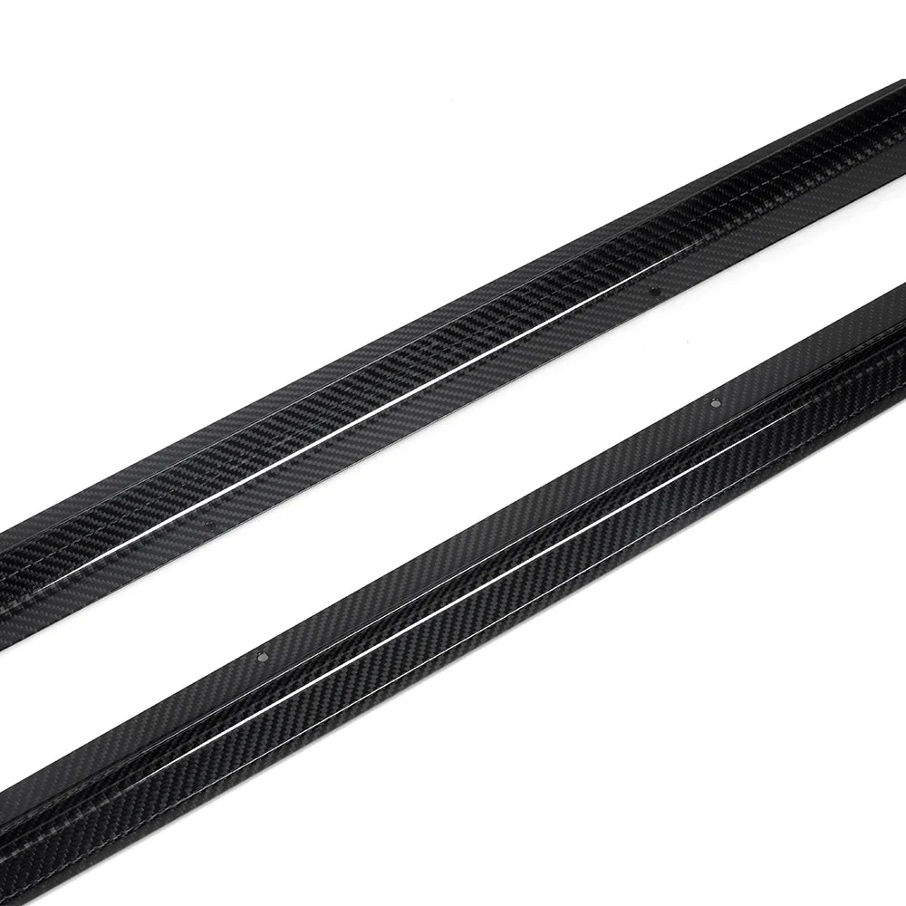 SOOQOO BMW 2 Series G42 Side Skirt In Prepreg Carbon Fiber