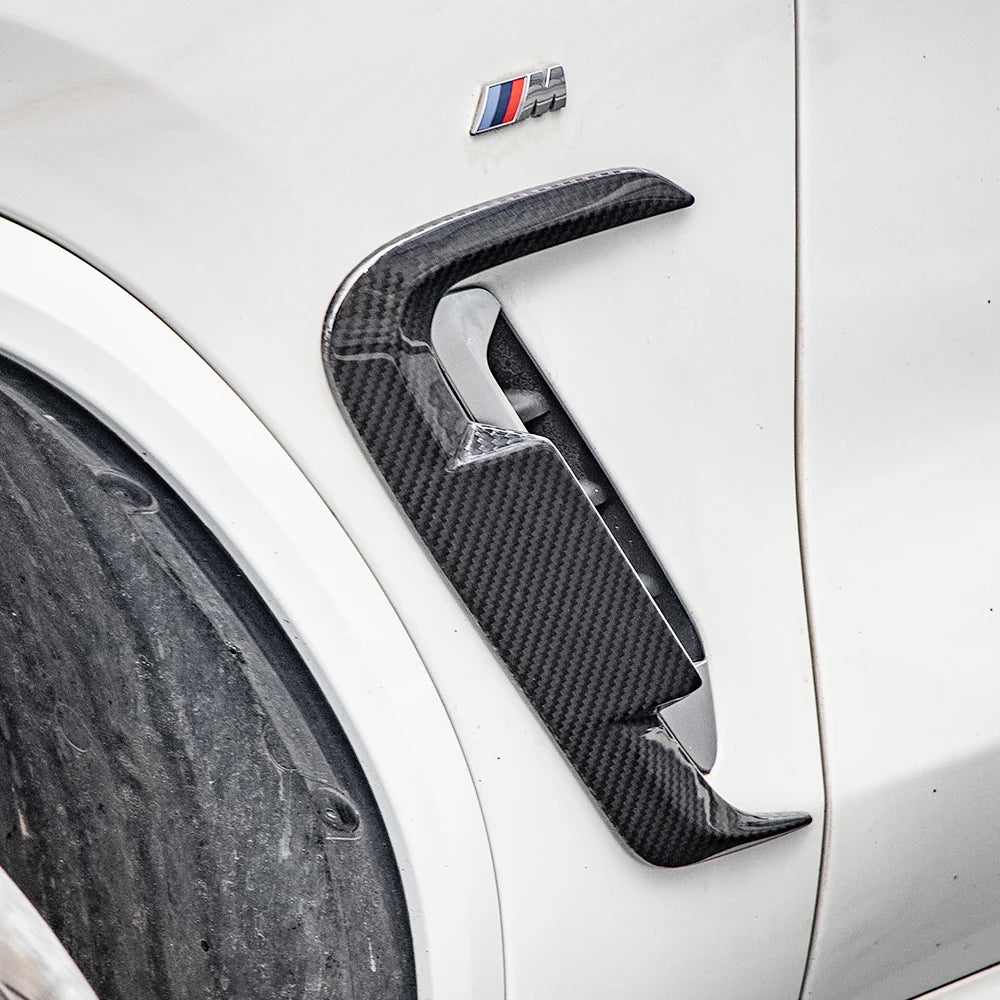 SOOQOO BMW X3 G01 LCI Side Fender Trims In Prepreg Carbon Fiber