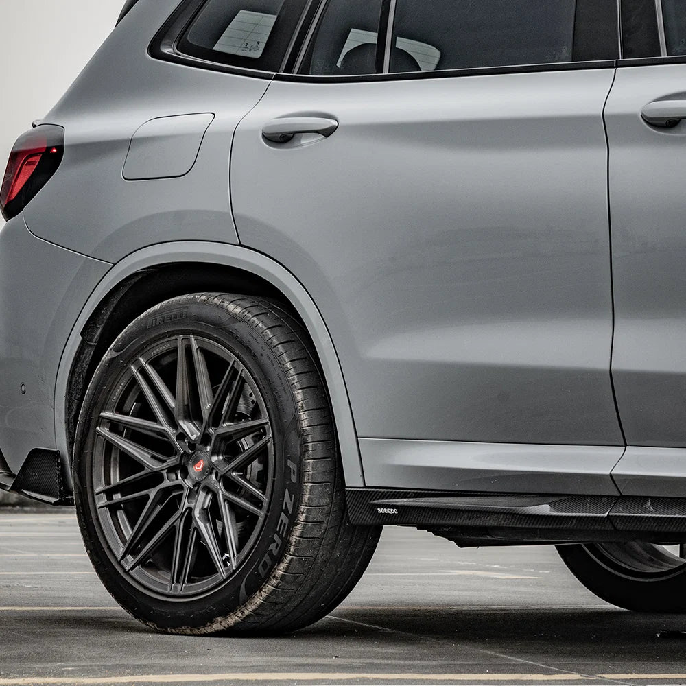 SOOQOO V1 BMW X3M F97 Side Skirt In Prepreg Carbon Fiber