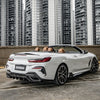 SOOQOO STYLE DRY CARBON FIBER SIDE SKIRT EXTENSIONS BMW 8-SERIES G14 / G15