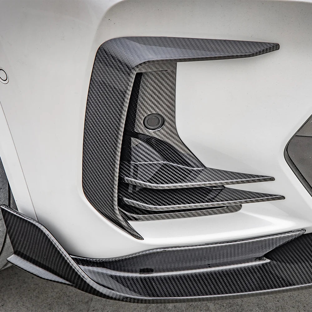 SOOQOO BMW X3 G01 LCI Front Vent Trims In Prepreg Carbon Fiber