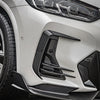 SOOQOO BMW X3 G01 LCI Front Vent Trims In Prepreg Carbon Fiber