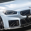 SOOQOO BMW M2 G87 Air Inlets In Prepreg Carbon Fiber