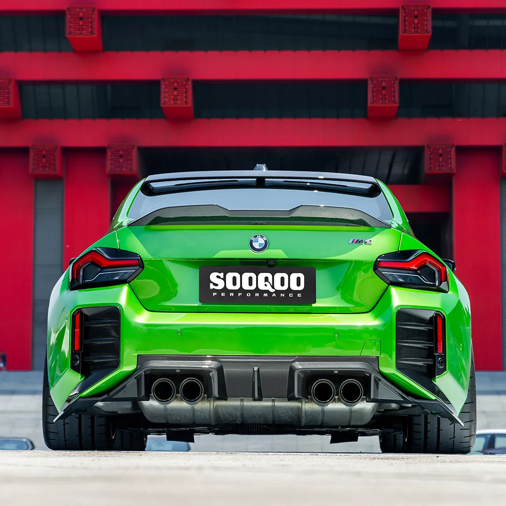 SOOQOO V2 BMW M2 G87 Rear Diffuser In Prepreg Carbon Fiber