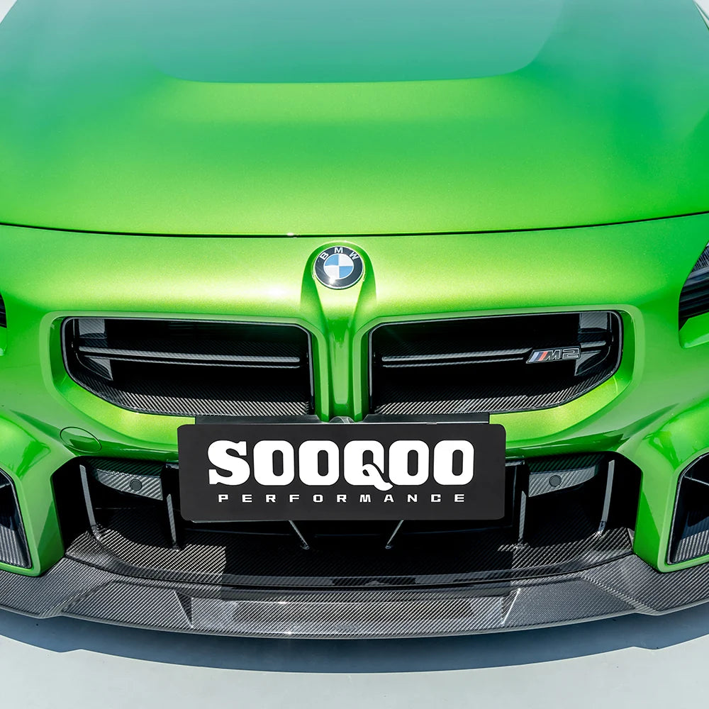 SOOQOO V3 BMW M2 G87 Front Grille In Prepreg Carbon Fiber