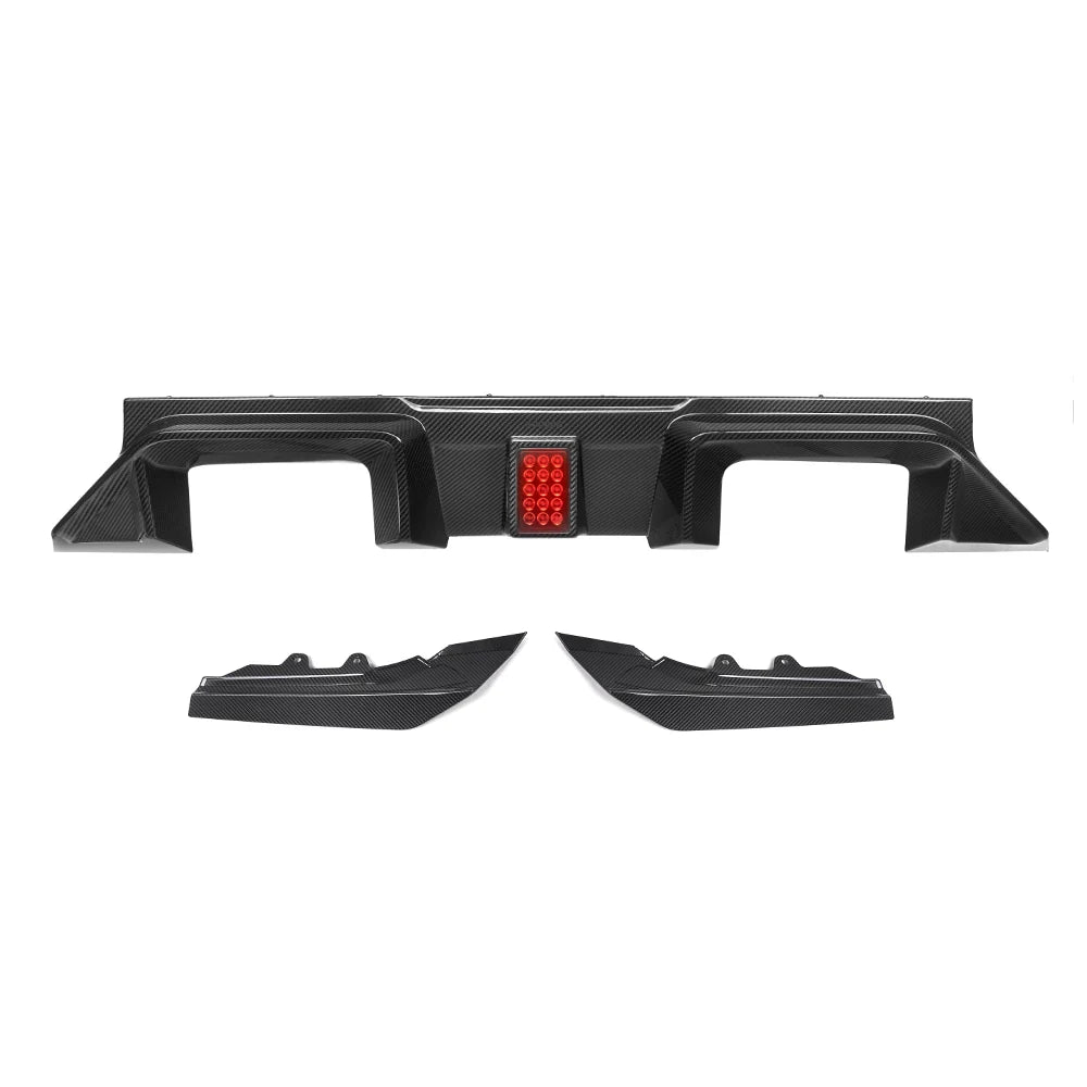 SOOQOO V3 BMW M2 G87 Rear Diffuser In Prepreg Carbon Fiber