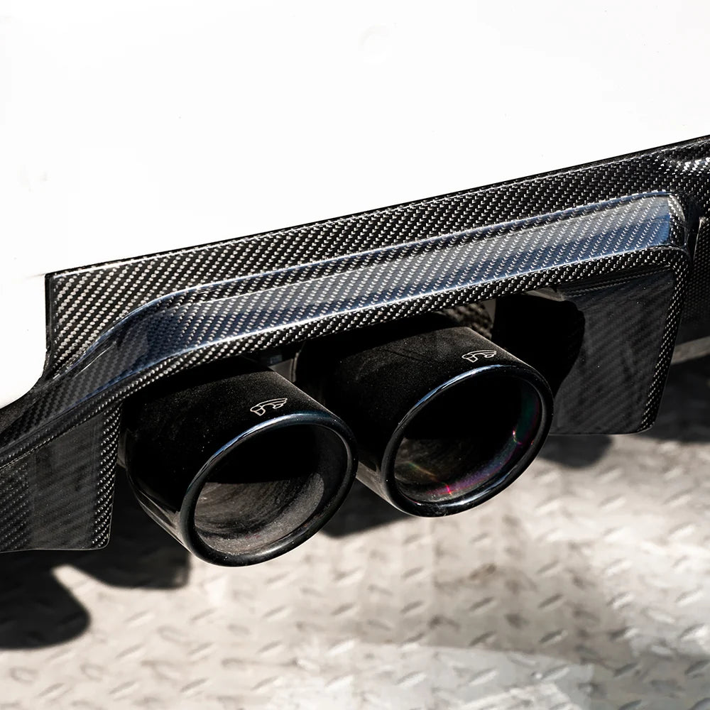 SOOQOO V3 BMW M2 G87 Rear Diffuser In Prepreg Carbon Fiber