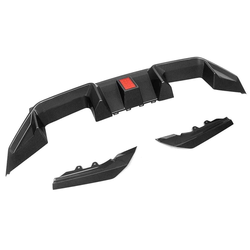 SOOQOO V3 BMW M2 G87 Rear Diffuser In Prepreg Carbon Fiber